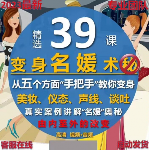 名媛打造读心术教程男性思维提高情商女性心理学思维逻辑心理课程-淘宝虚拟仓