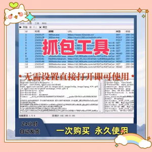 图片[1]-抓包工具软件开发源代码分析设计素材一次性购买永久使用-淘宝虚拟仓