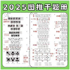 图片[1]-图形推理1000提2025图推思维能力逻辑判断刷题练习pdf-淘宝虚拟仓