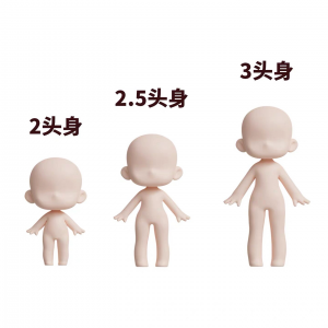免费C4D卡通人偶素体模型素材:适用于Blender建模的高模素材,可爱可换头身比例 免费C4D卡通人偶素体模型素材:适用于Blender建模的高模素材,可爱可换头身比例