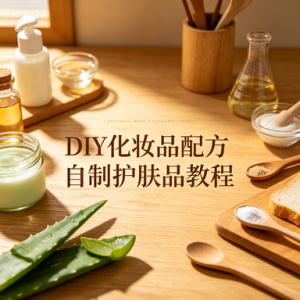 DIY化妆品配方自制护肤品教程学习资料手工制作大全芦荟胶水乳霜-淘宝虚拟仓
