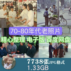 中国70-80年代城市生活老照片人文纪实摄影作品集JPG图片电子版-淘宝虚拟仓